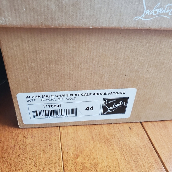 Christian Louboutin Men's Alpha Male Flat Size 44 - Picture 8 of 8